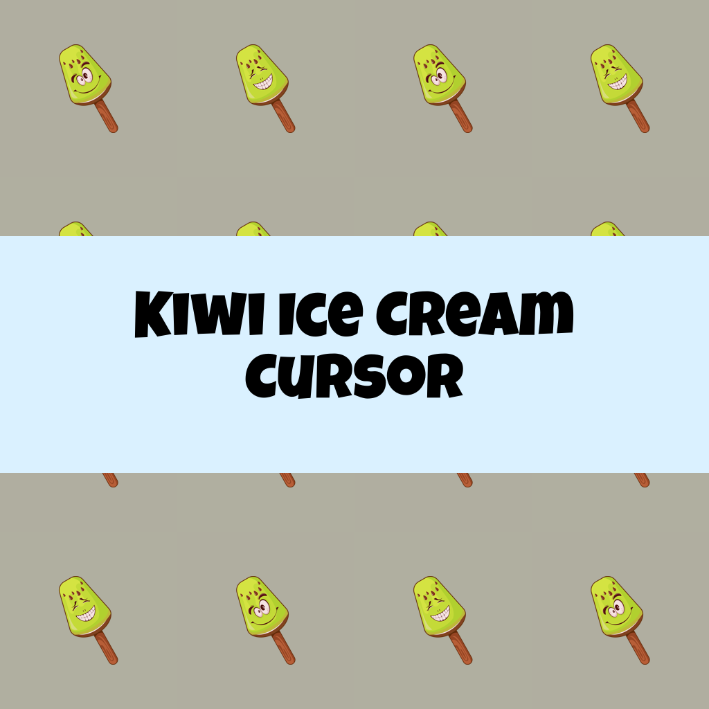Preview Kiwi Ice Cream cursor custom cursor pack