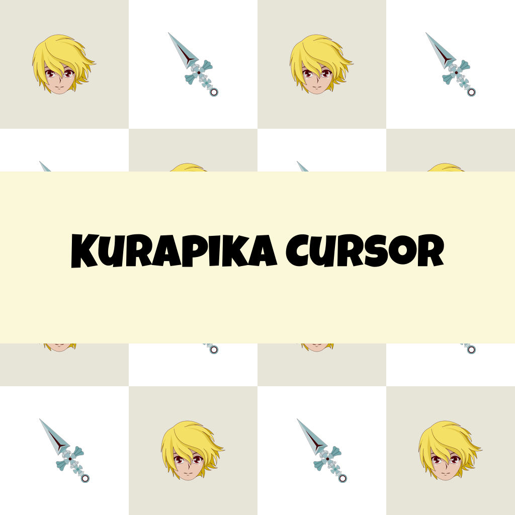 Preview Kurapika cursor custom cursor pack