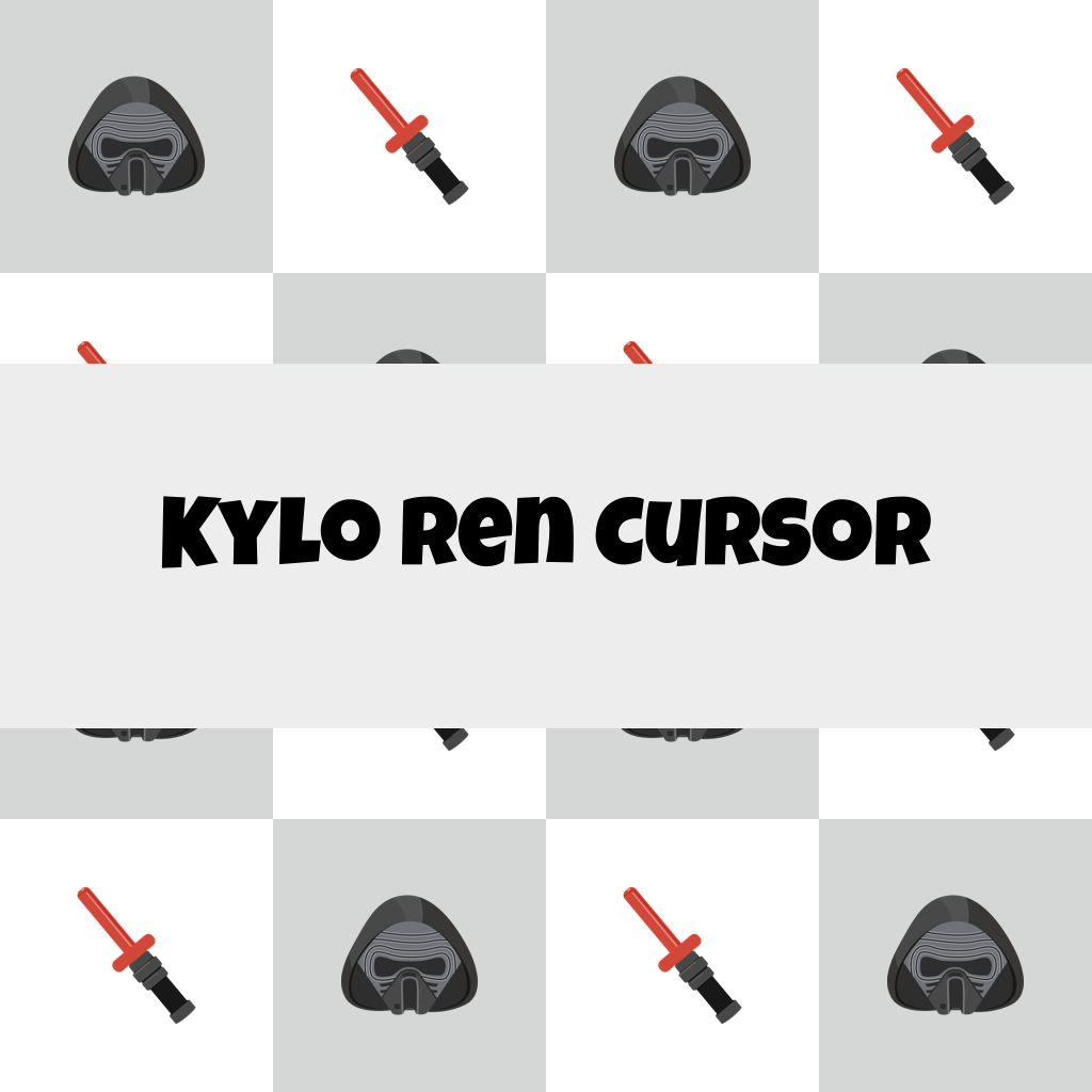 Preview Kylo Ren cursor custom cursor pack