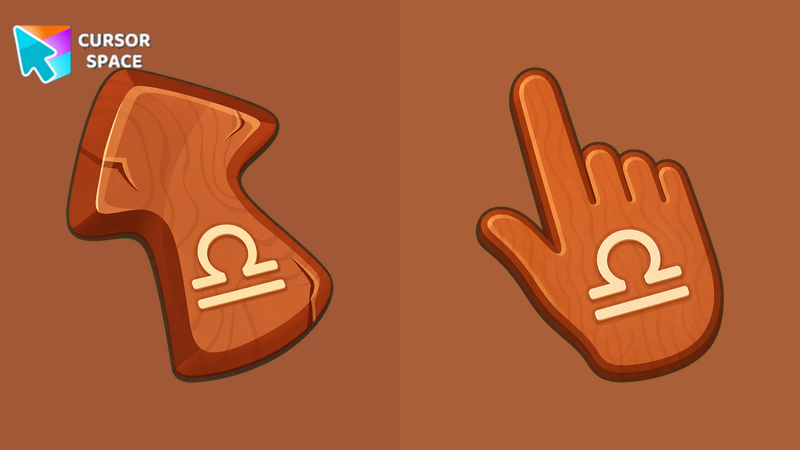 Libra Zodiac Sign Cursor