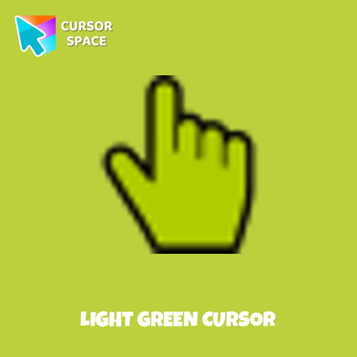 Light Green Cursor pointer cursor