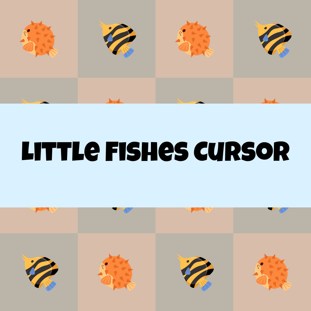 Preview Little Fishes cursor custom cursor pack