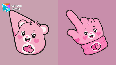 Love-A-Lot Bear Animated Cursor