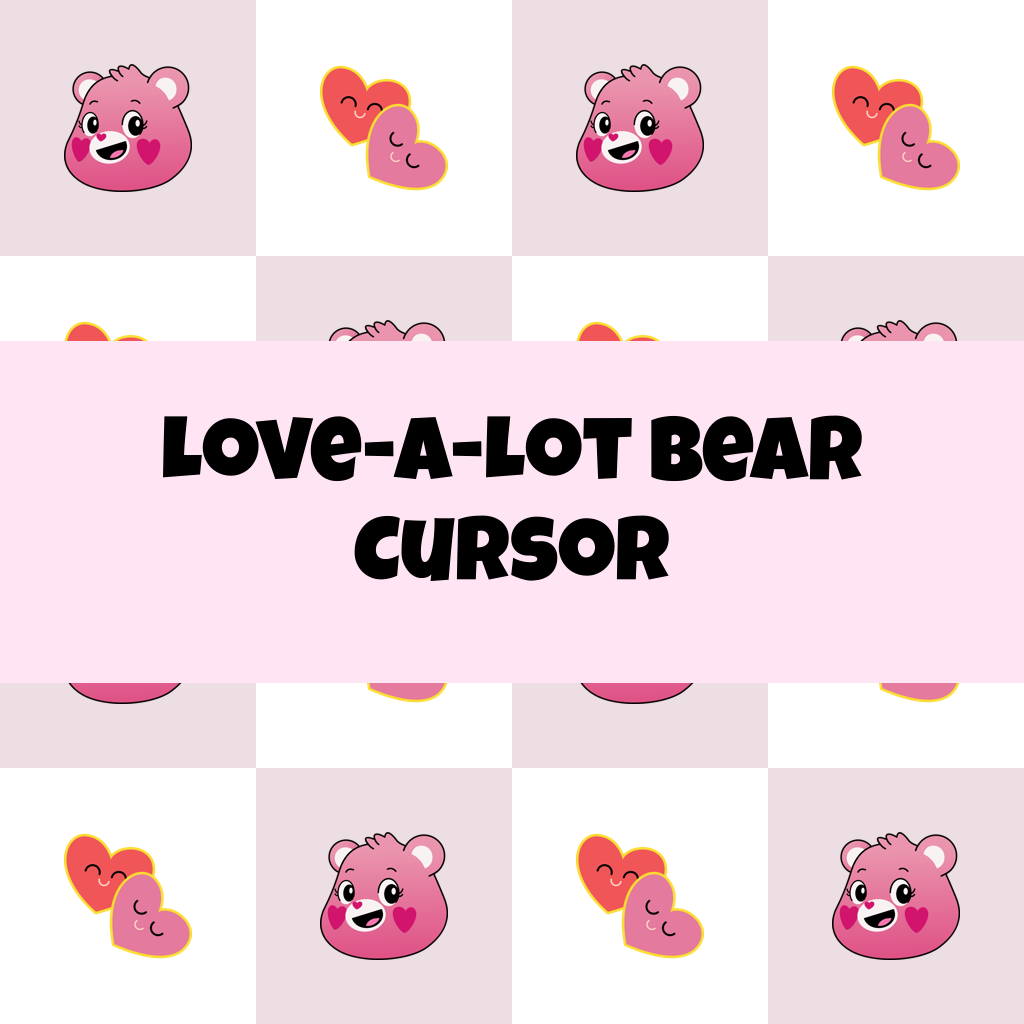 Preview Love-A-Lot Bear cursor custom cursor pack
