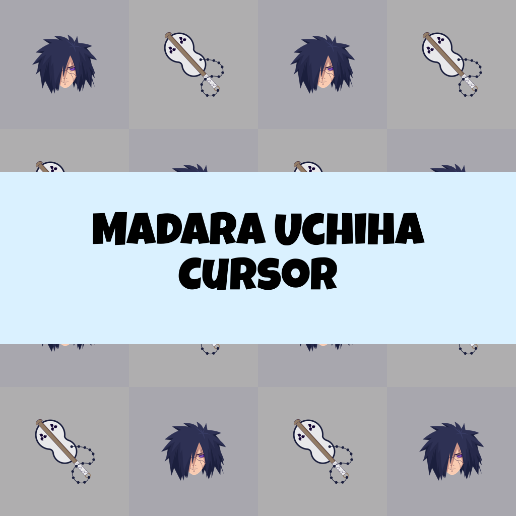 Preview Madara Uchiha cursor custom cursor pack