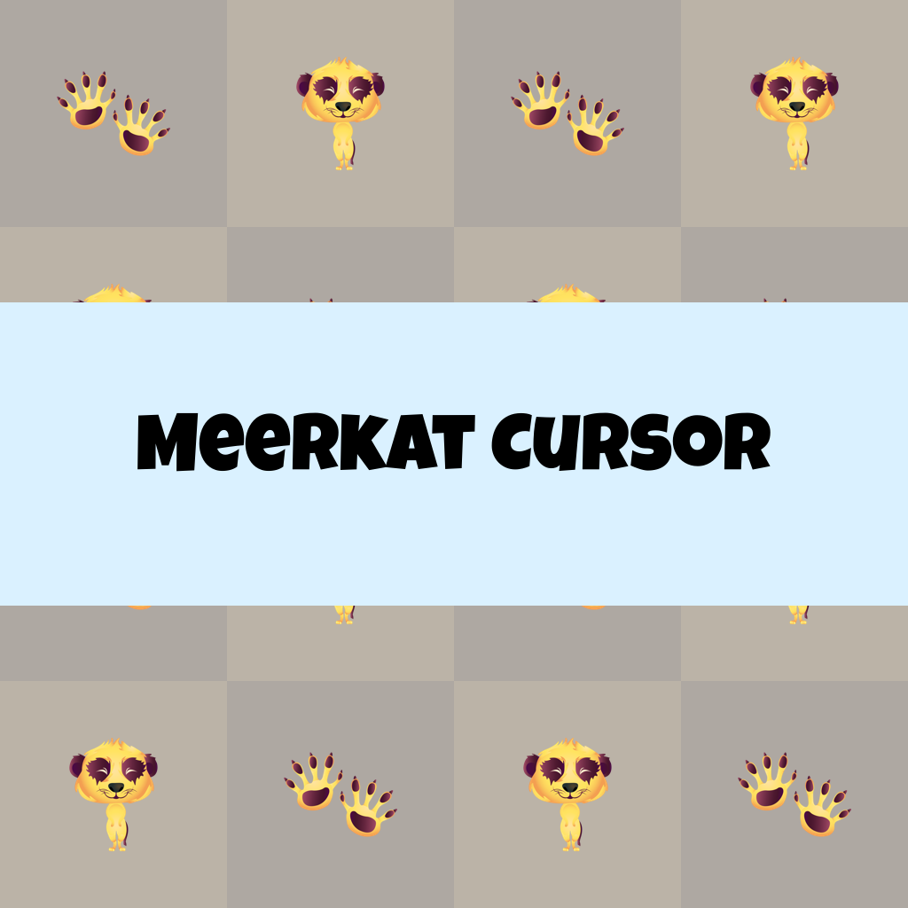 Preview Meerkat cursor custom cursor pack