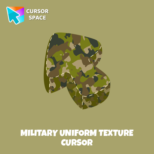 Military Uniform Texture cursor arrow cursor
