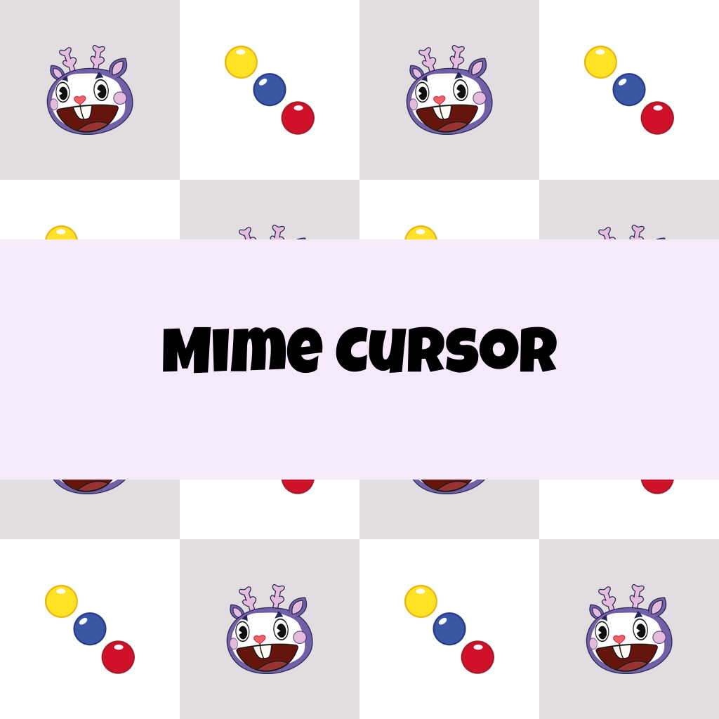 Preview Mime cursor custom cursor pack