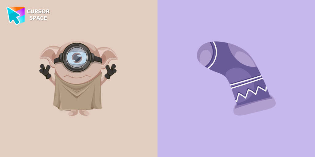 Minion Dobby Character cursor