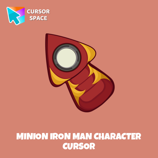 Minion Iron Man Character cursor pointer cursor