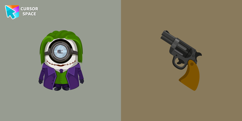 Minion Joker Character cursor
