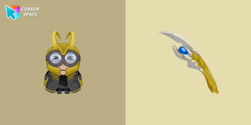 Minion Loki Character cursor