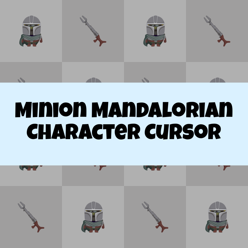Preview Minion Mandalorian Character cursor custom cursor pack