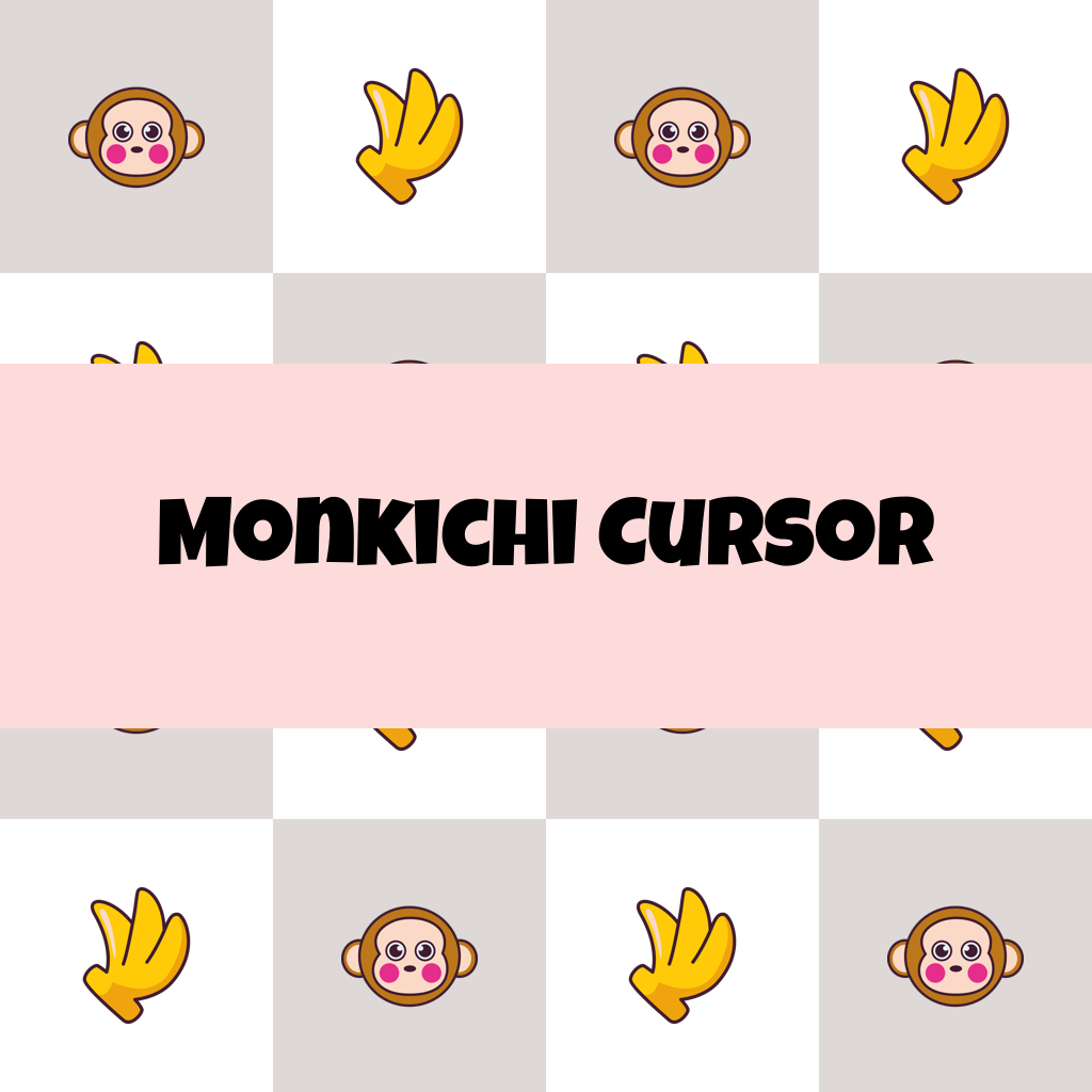 Preview Monkichi cursor custom cursor pack