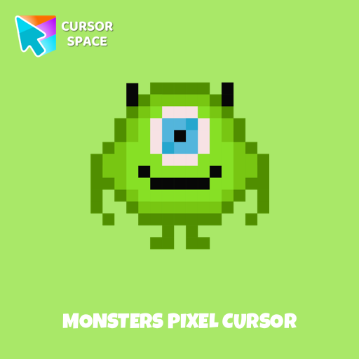 Monsters Pixel cursor arrow cursor