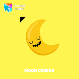 Moon cursor pointer cursor