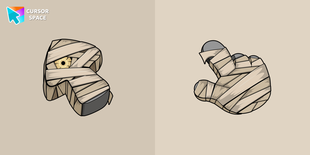 Mummy Texture cursor