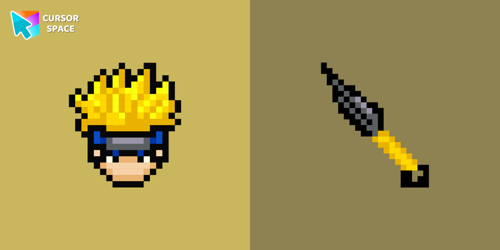 Naruto Pixel cursor