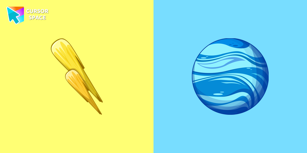 Neptune Planet cursor