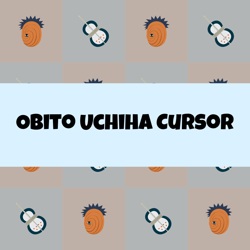 Preview Obito Uchiha cursor custom cursor pack