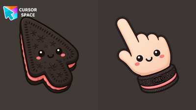 Oreo Coral Cursors