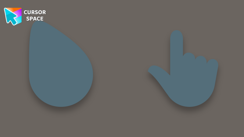 Oreo grey cursor