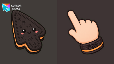 Oreo Peach Cursors