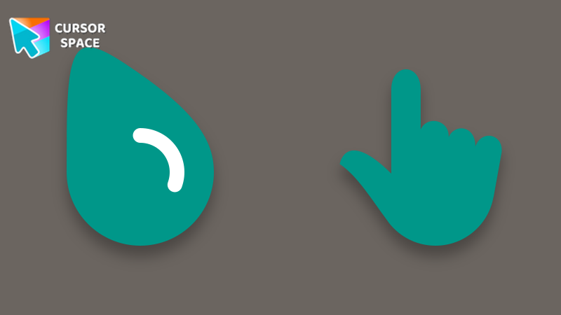 Oreo Teal Cursors