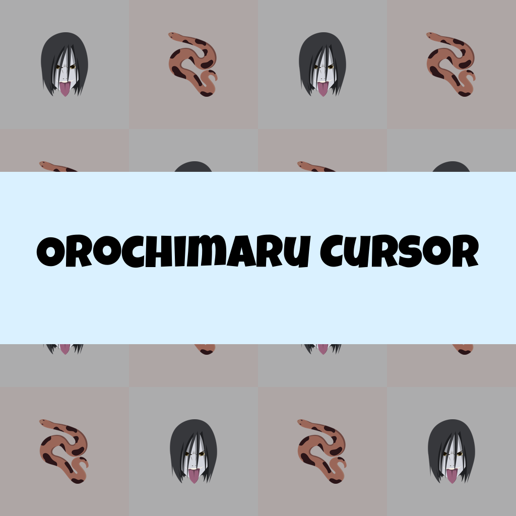 Preview Orochimaru cursor custom cursor pack