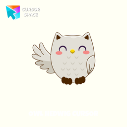 Owl Hedwig cursor arrow cursor