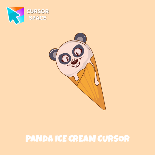 Panda Ice Cream cursor arrow cursor