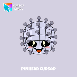 Pinhead cursor arrow cursor