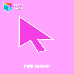 Pink cursor arrow cursor