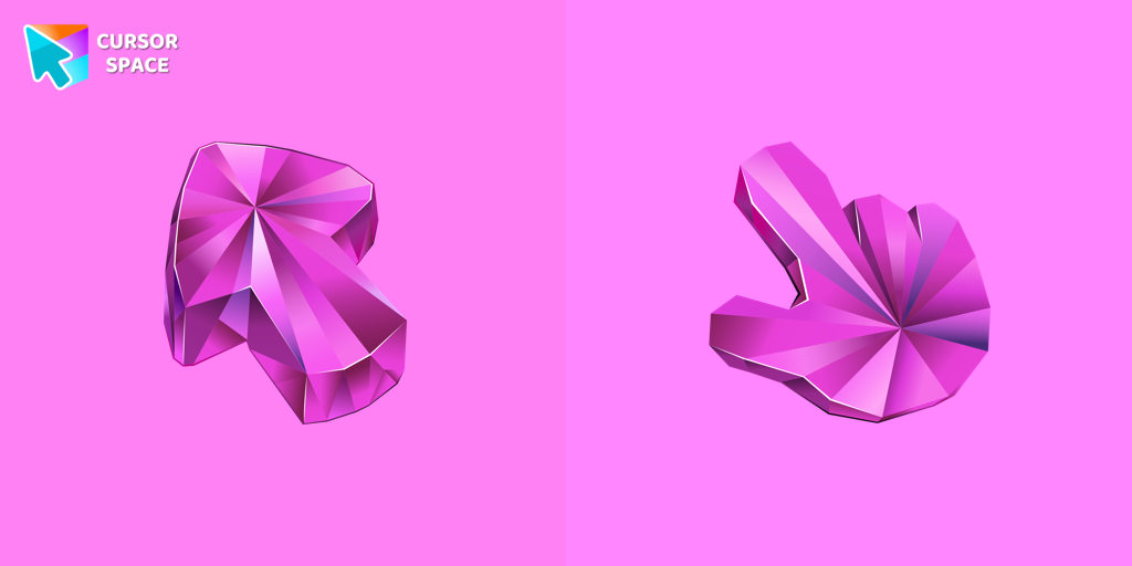 Pink Sapphire Texture cursor