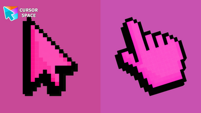Pixel Pink Cursor