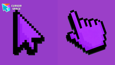 Pixel Purple Cursor