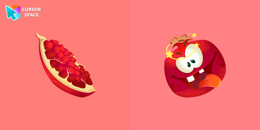 Pomegranate cursor