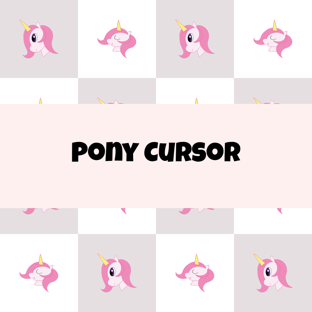 Preview Pony cursor custom cursor pack