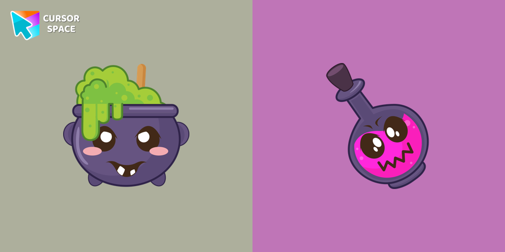 Potion Cauldron and Poison cursor