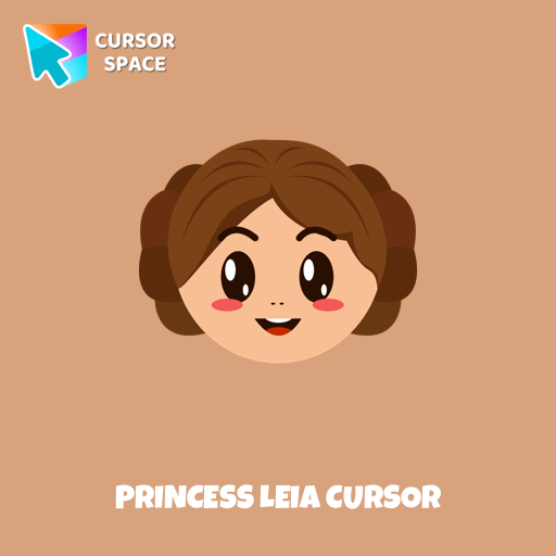 Princess Leia cursor arrow cursor
