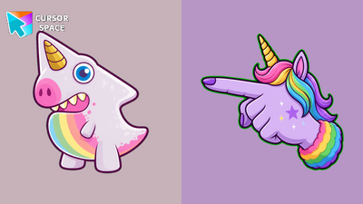 Prism Horn Monster Cursor