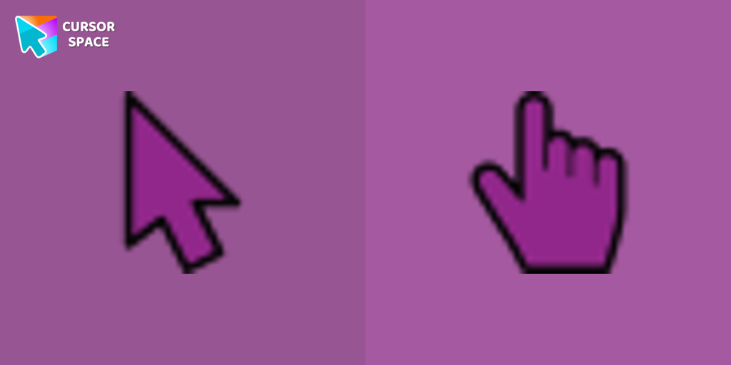 Purple cursor