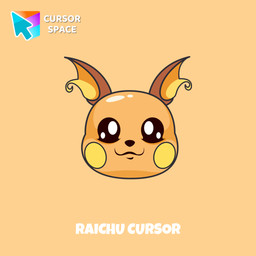 Raichu cursor arrow cursor