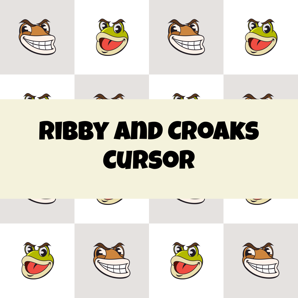 Preview Ribby and Croaks cursor custom cursor pack