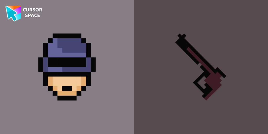 Robocop Pixel cursor