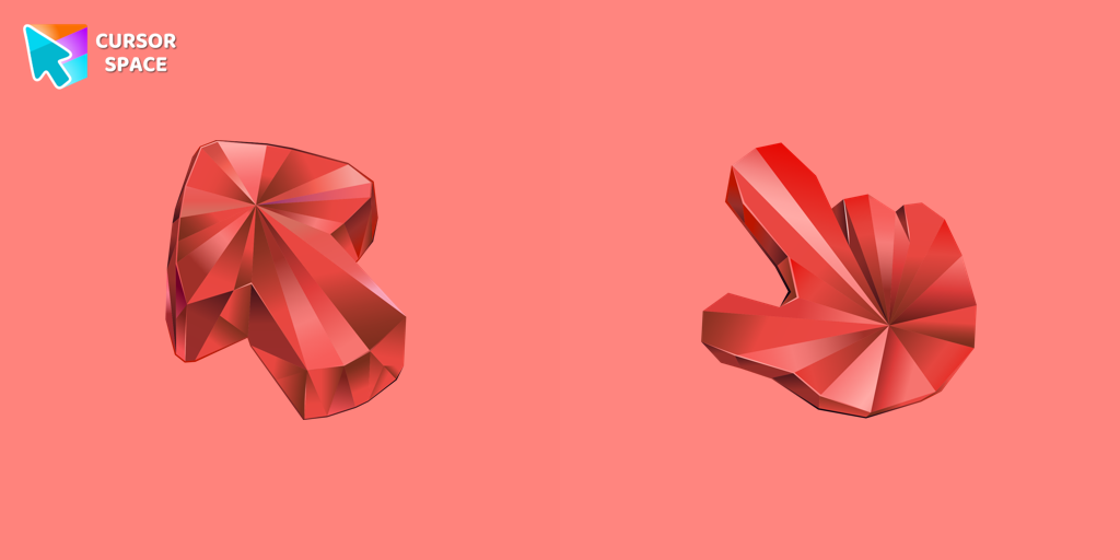 Ruby Stone Texture cursor