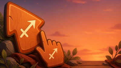 Sagittarius Zodiac Sign Cursor