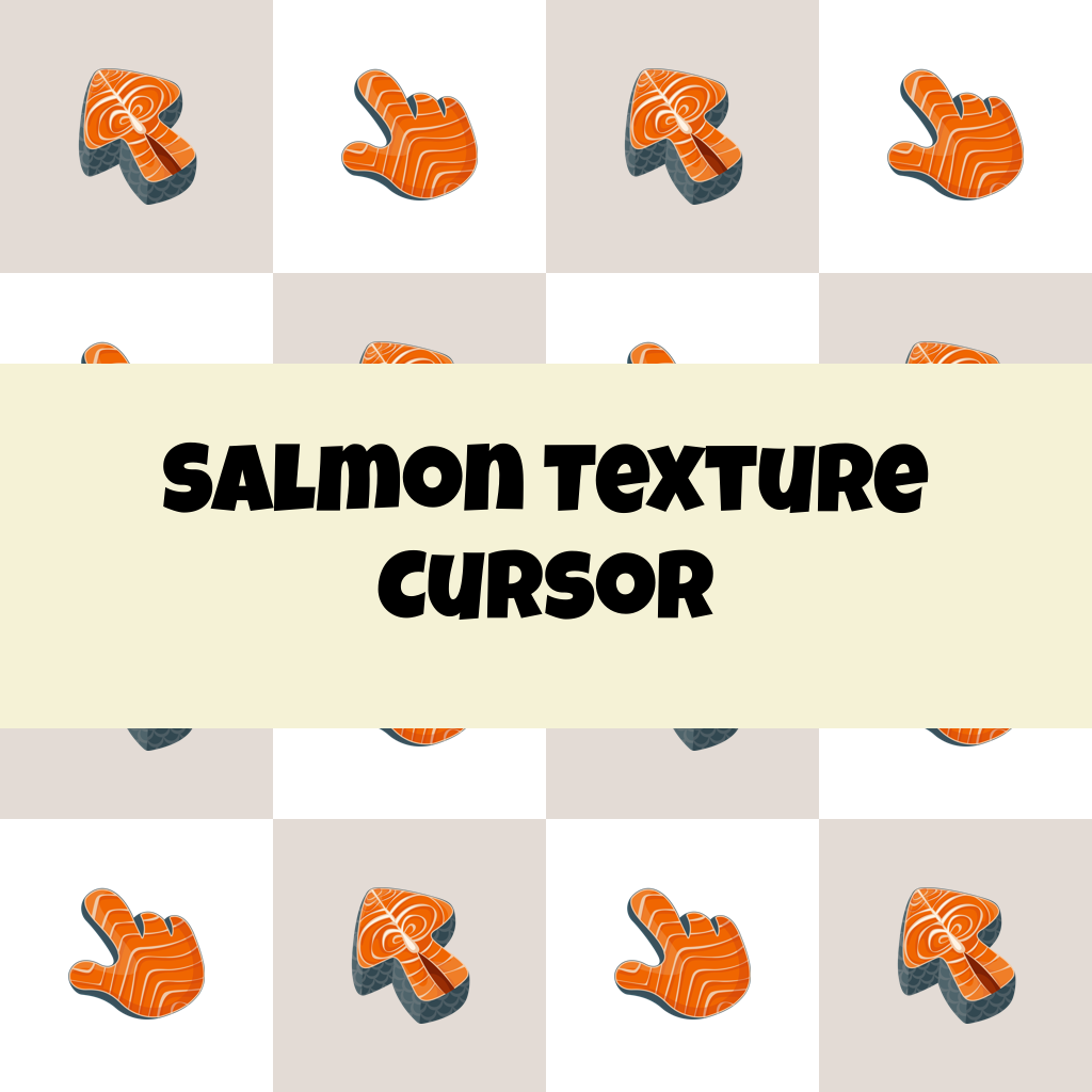 Preview Salmon Texture cursor custom cursor pack