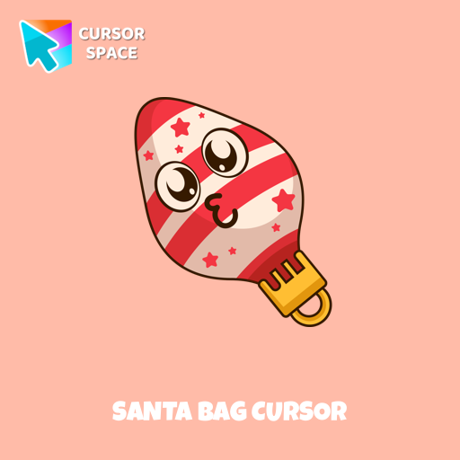 Santa Bag cursor pointer cursor