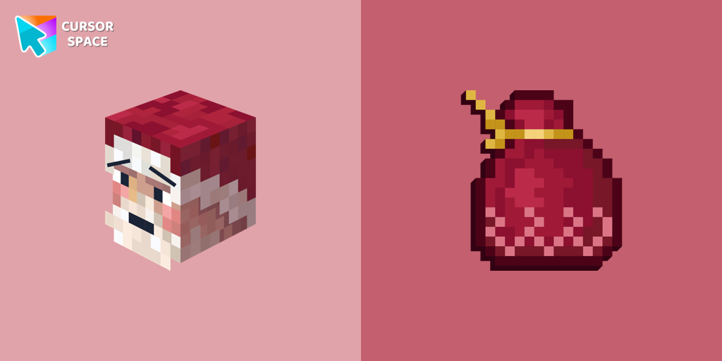 Santa Claus Minecraft Skin cursor
